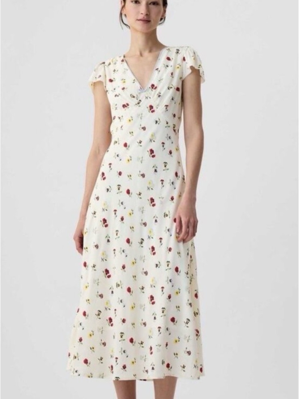 Gap x Doen floral midi dress